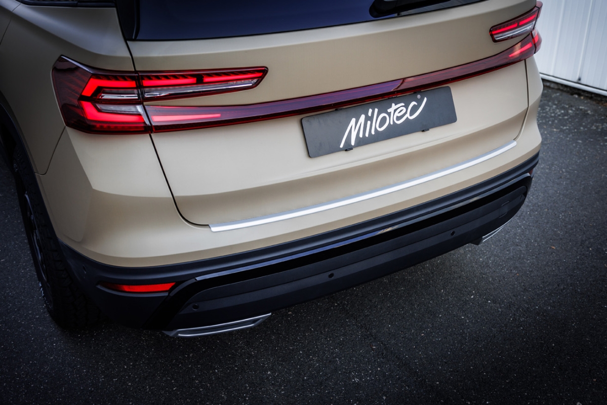 Ladekantenschutz Kodiaq 2, ABS silber